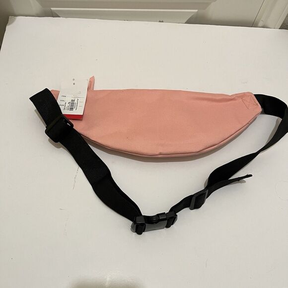 Nike Air Max Heritage Light Pink Logo Swoosh Spellout Fanny Belt Sling Bag NEW - Picture 7 of 11